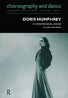 Doris Humphrey : a centennial issue