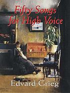 Fifty songs for high voice