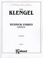 Technical studies for cello