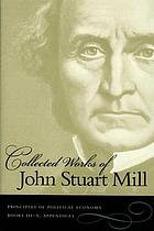 Principles of political economy : with some of their applications to social philosophy