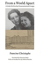 From a world apart : a little girl in the concentration camps