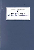 King James I and the religious culture of England