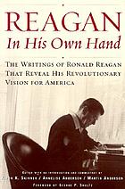 Reagan, in his own hand