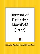 Journal of Katherine Mansfield