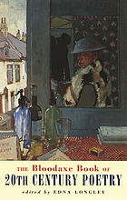 The Bloodaxe book of 20th century poetry from Britain and Ireland