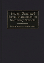 Student-generated sexual harassment in secondary schools