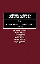 Historical dictionary of the British empire