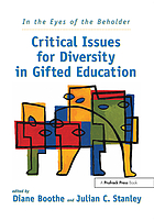 In the eyes of the beholder : critical issues for diversity in gifted education