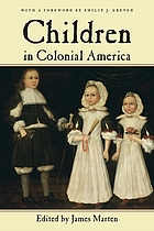 Children in colonial America