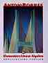 Elementary linear algebra : applications version by  Howard Anton 
