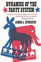 Dynamics of the party system : alignment and realignment of political parties in the United States