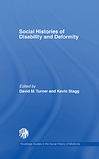 Social histories of disability and deformity