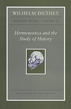 Hermeneutics and the study of history