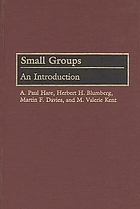 Small groups : an introduction