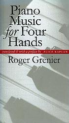 Piano music for four hands