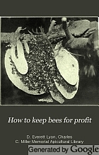 How to keep bees for profit,
