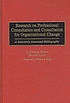 Research on professional consultation and consultation... von C  Dwayne Wilson
