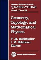 Geometry, topology, and mathematical physics