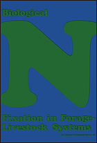 Biological N fixation in forage-livestock systems : proceedings of a symposium