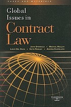 Global issues in contract law