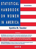 Statistical handbook on women in America
