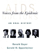 AIDS doctors : voices from the epidemic