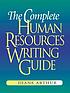 The complete human resources writing guide door Diane Arthur