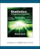 Statistics for engineers and scientists
