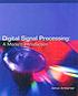 Digital signal processing : a modern introduction by  Ashok Ambardar 