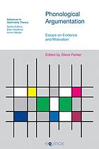 Phonological argumentation : essays on evidence and motivation