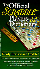 The Official Scrabble players dictionary.