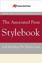 Stylebook and briefing on media law
