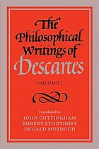 The philosophical writings of Descartes