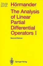 The analysis of linear partial differential operators / 1, Distribution theory and Fourier analysis.