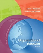 Organizational behavior