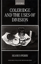 Coleridge and the uses of division