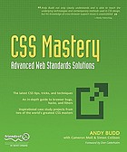 CSS mastery : advanced web standards solutions por Andy Budd