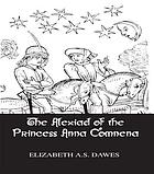 The Alexiad of the Princess Anna Comnena