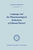 Language and the phenomenological reductions of Edmund Husserl