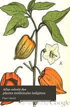 Atlas colorié des plantes médicinales indigènes.