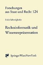Rechtsinformatik und Wissensrepräsentation : automatische Textanalyse im Völkerrecht und Europarecht
