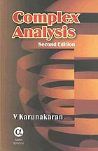 Complex analysis.