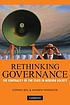 Rethinking governance : the centrality of the... 著者：  Stephen Bell 