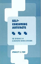 Self-consuming artifacts : the experience of seventeenth-century literature