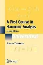 A first course in harmonic analysis
