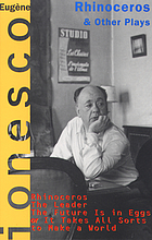 Rhinoceros, and other plays