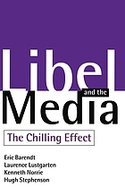 Libel and the media : the chilling effect