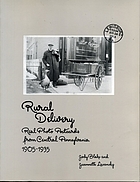 Rural delivery : real photo postcards from central Pennsylvania, 1905-1935