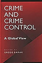 Crime and crime control : a global view