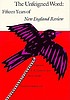 The unfeigned word : fifteen years of New England... by T R Hummer